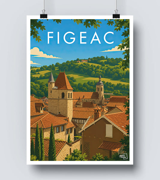 Affiche Figeac