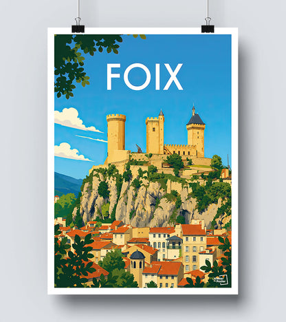 Affiche Foix