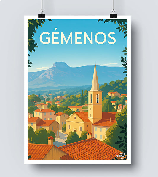 Affiche Gémenos