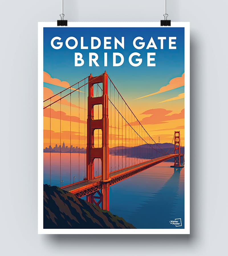 Affiche Golden Gate Bridge
