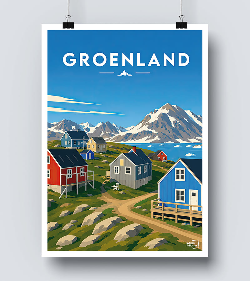 Affiche Groenland