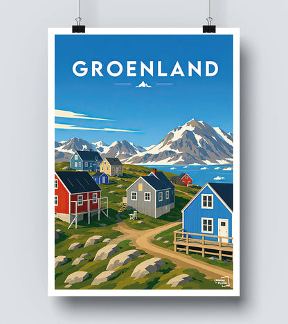 Affiche Groenland