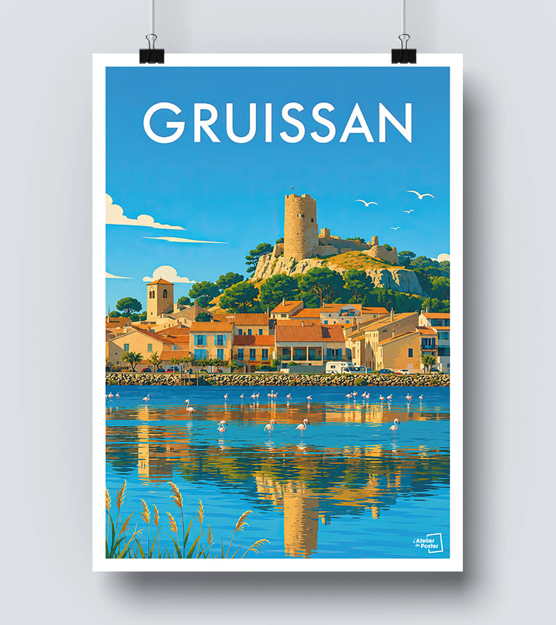 Affiche Gruissan