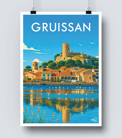Affiche Gruissan