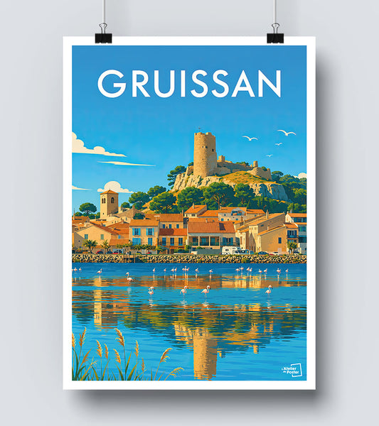 Affiche Gruissan
