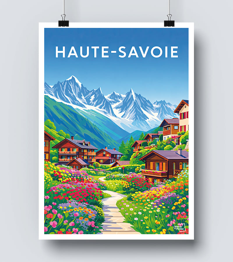Affiche Département Haute Savoie
