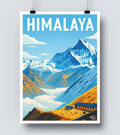 Affiche Himalaya