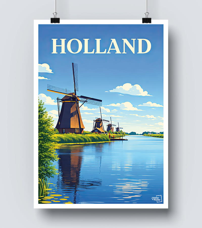 Affiche Holland