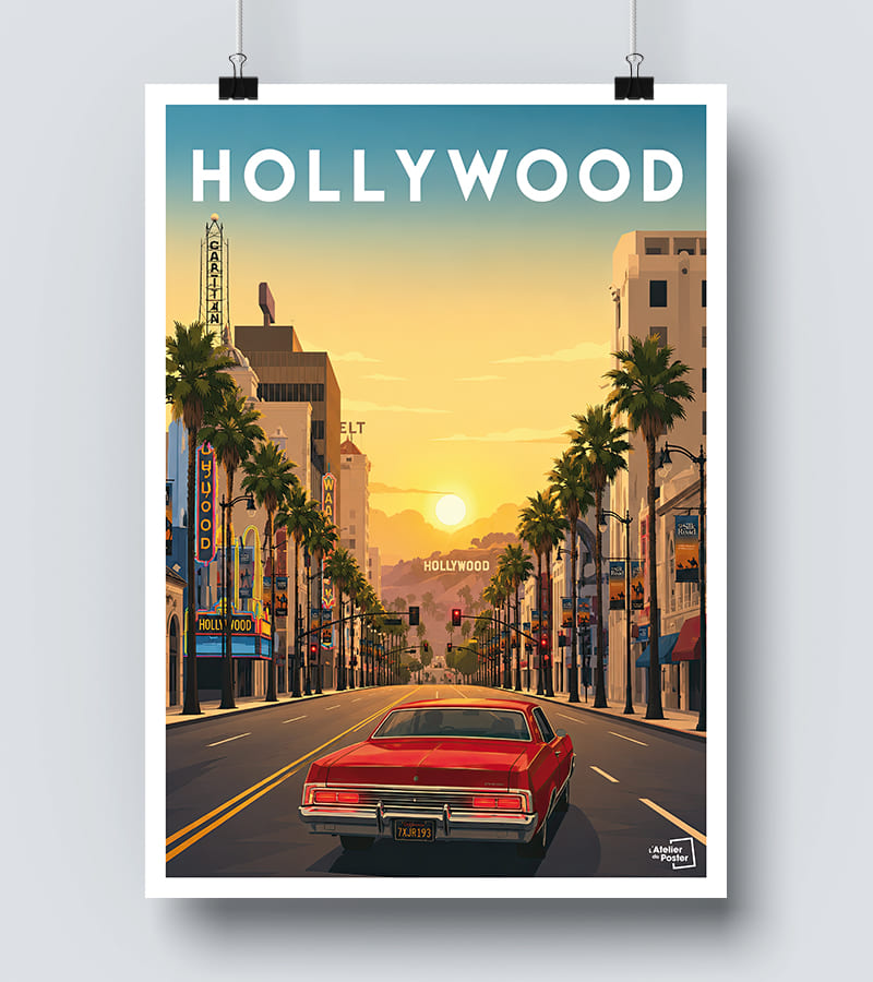 Affiche Hollywood Boulevard