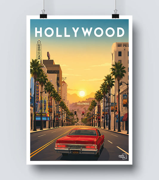 Affiche Hollywood Boulevard