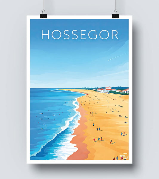 Affiche Hossegor