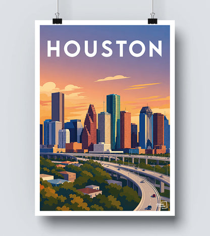 Affiche Houston