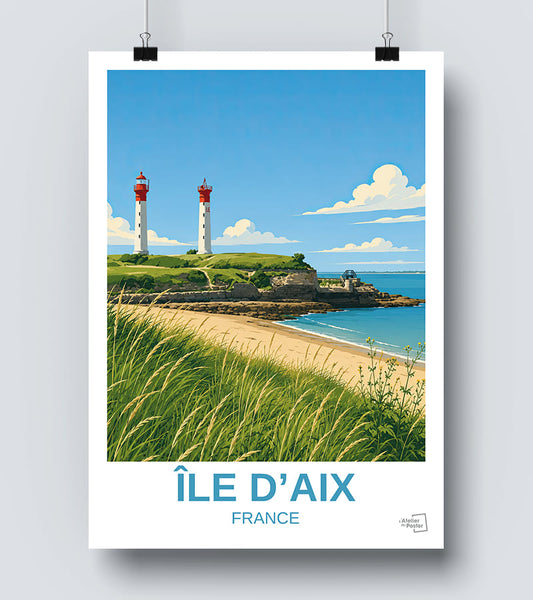Affiche Île d Aix