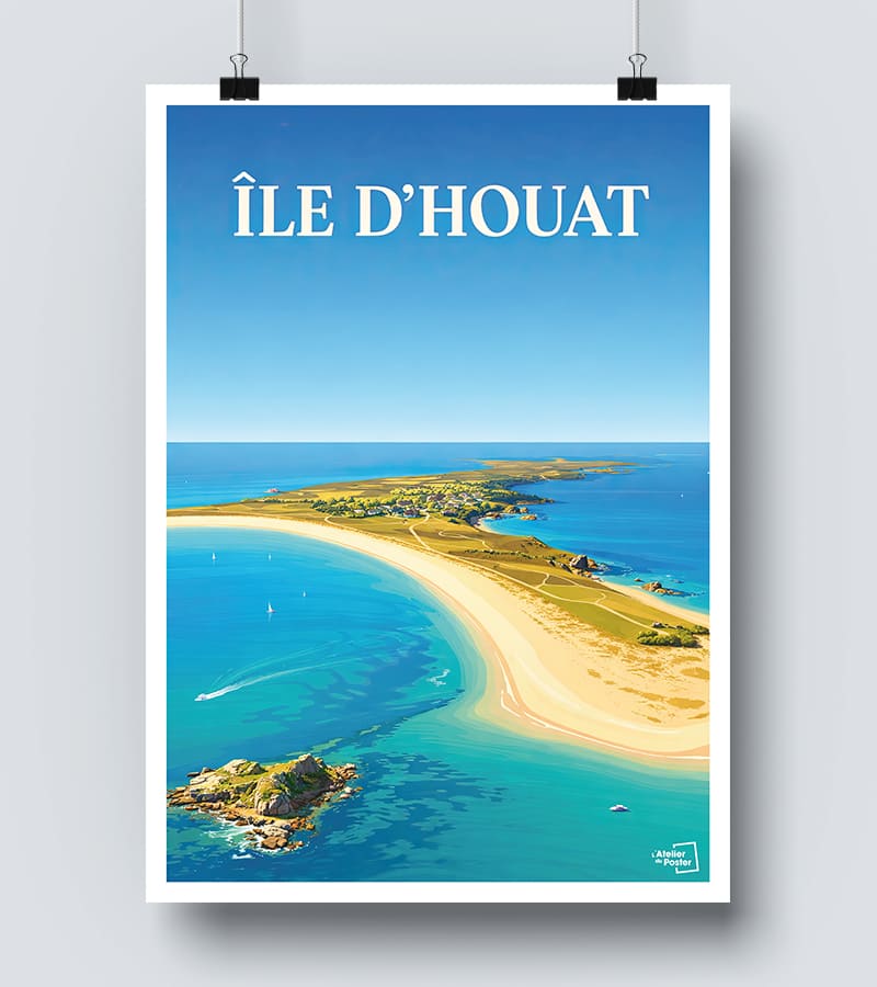 Affiche île d Houat