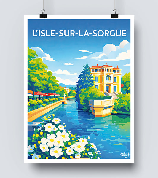 Affiche Isle sur la Sorgue