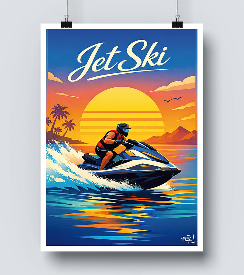 Affiche Jet Ski