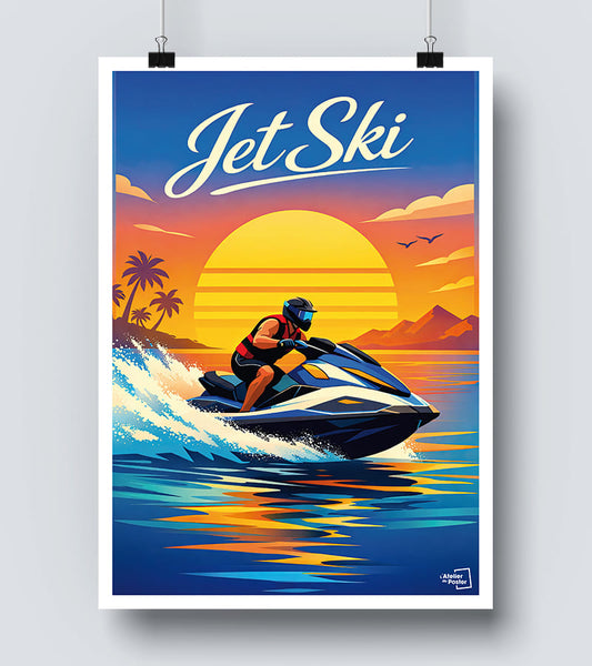 Affiche Jet Ski