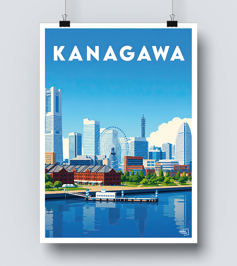 Affiche Kanagawa