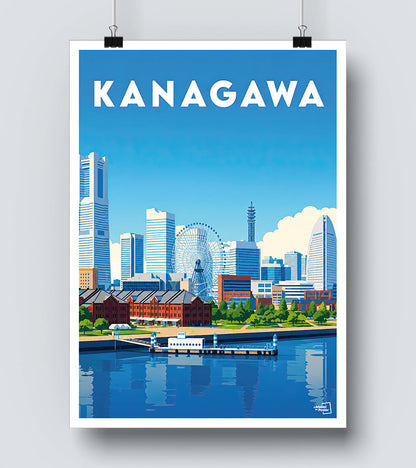 Affiche Kanagawa