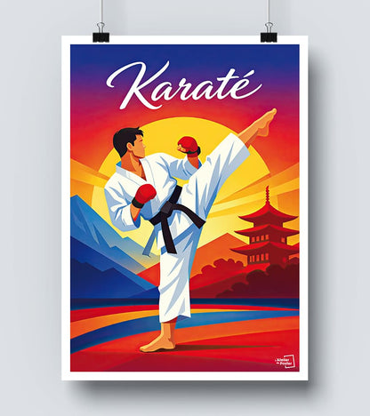 Affiche Karaté