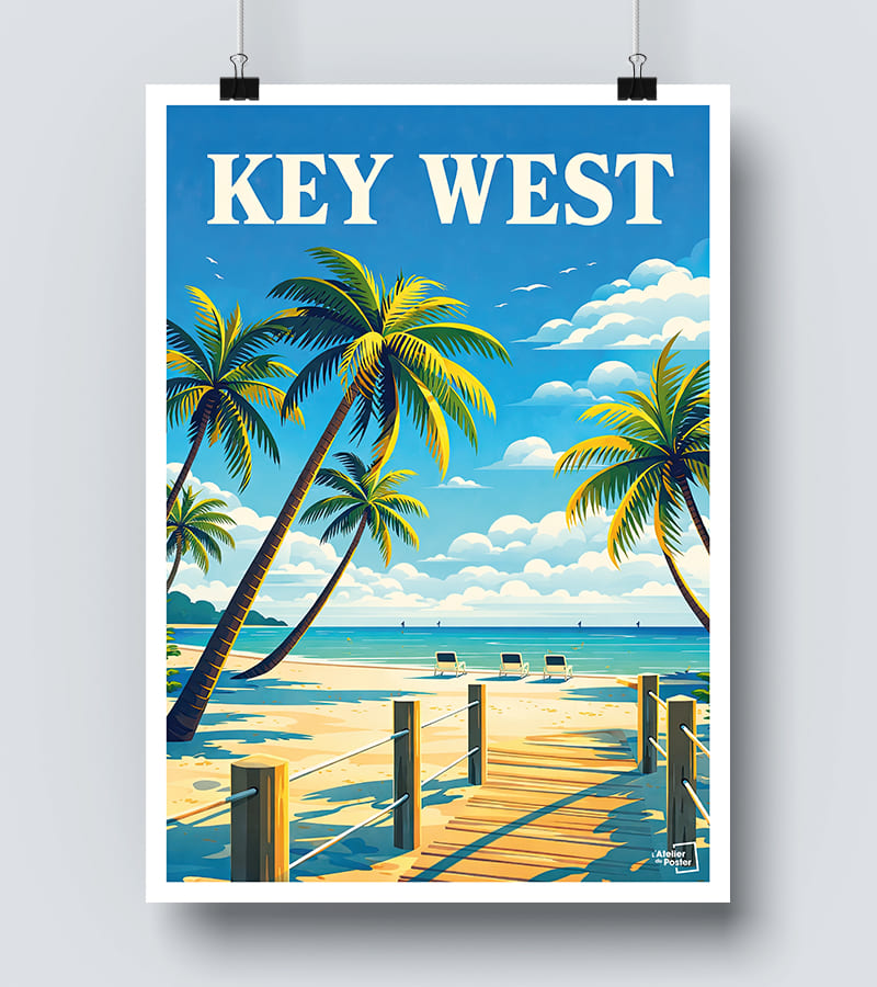 Affiche Key West