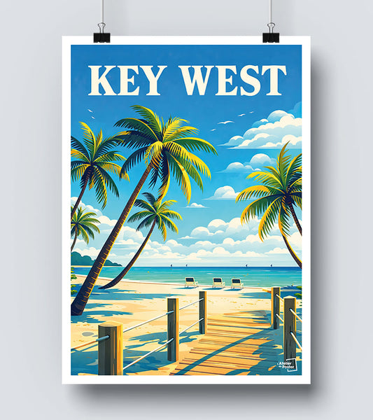 Affiche Key West