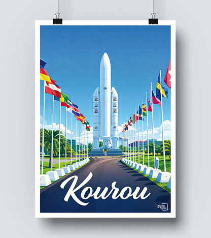 Affiche Kourou