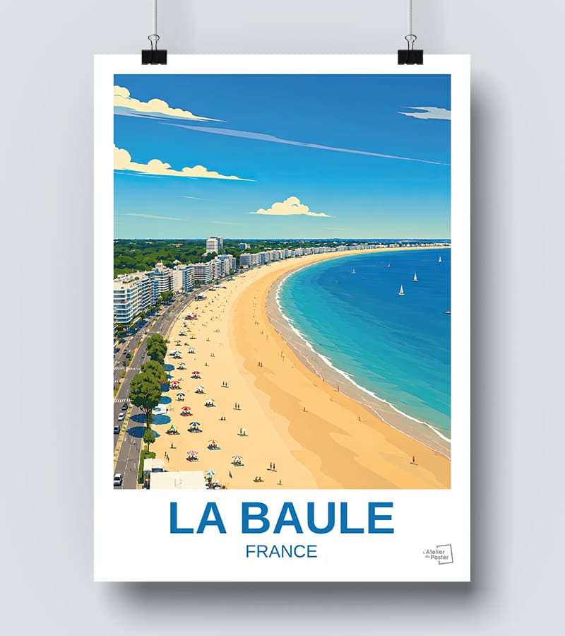 Affiche La Baule