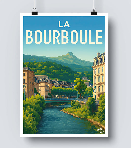Affiche La Bourboule