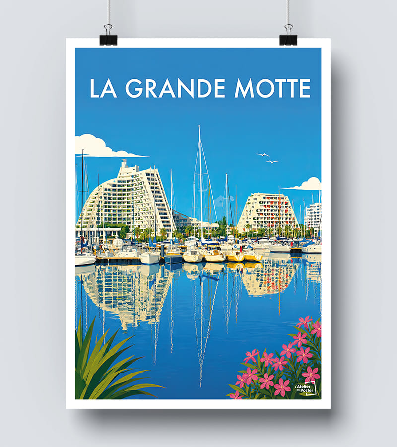 Affiche La Grande Motte