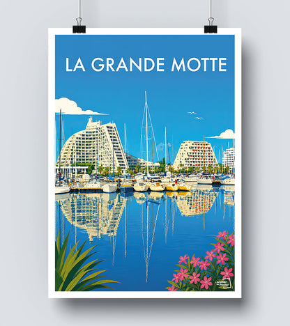 Affiche La Grande Motte