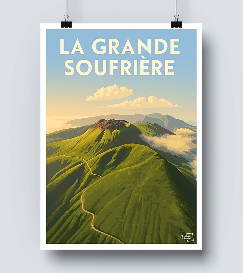 Affiche La Grande Soufrière