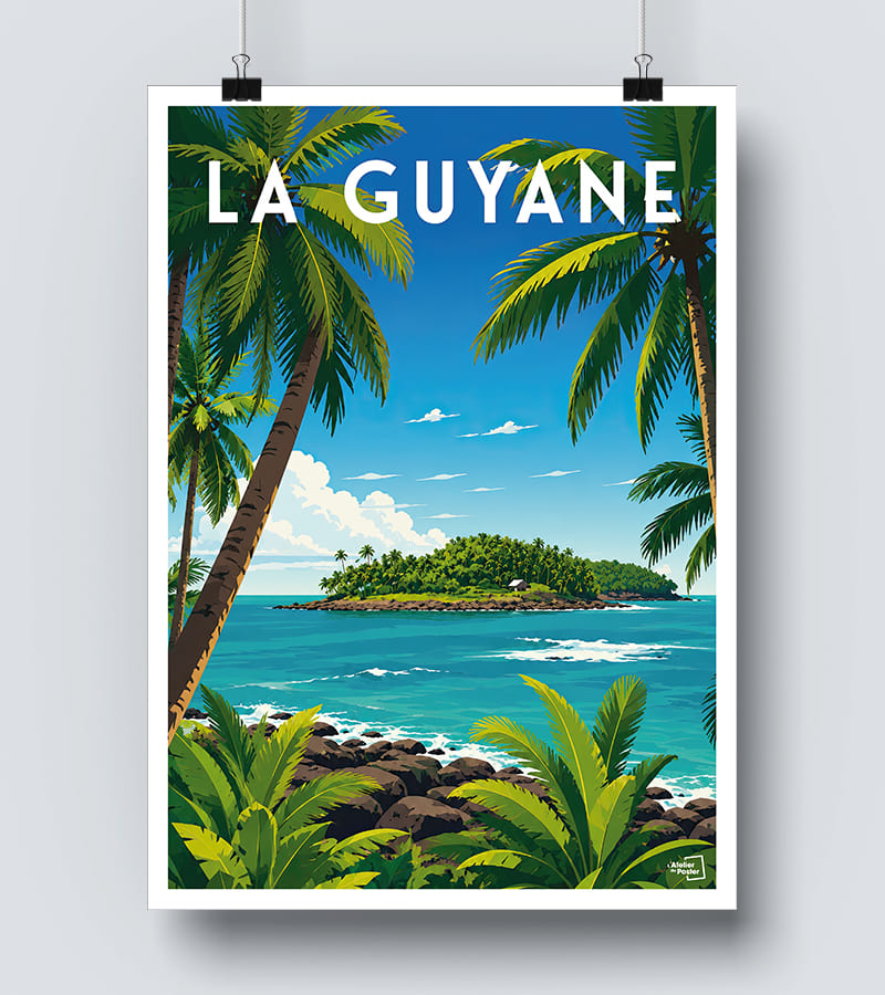 Affiche Guyane Française
