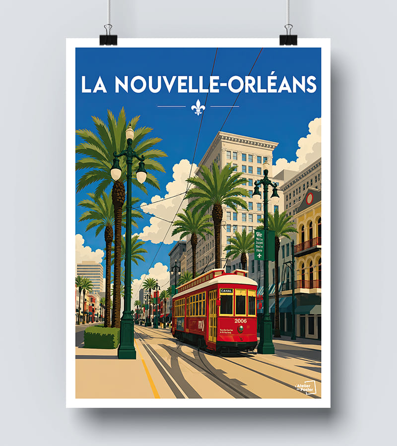 Affiche la Nouvelle Orléans