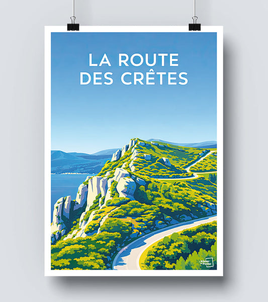 Affiche La Route des Crêtes