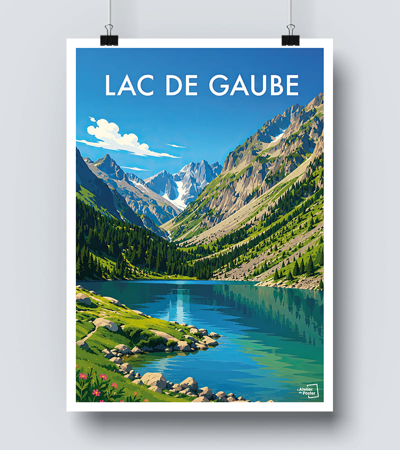 Affiche Lac de Gaube