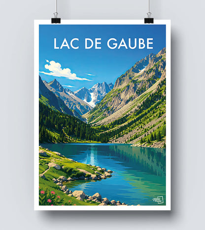 Affiche Lac de Gaube