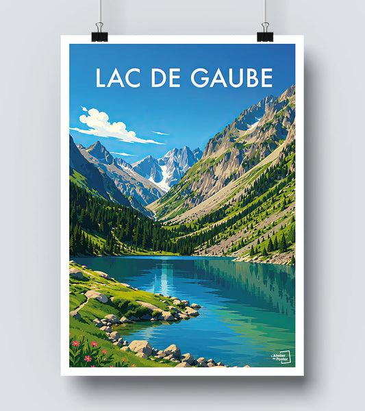Affiche Lac de Gaube
