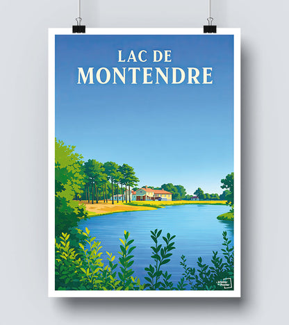 Affiche Lac de Montendre
