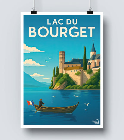 Affiche Abbaye Hautecombe - Bourget