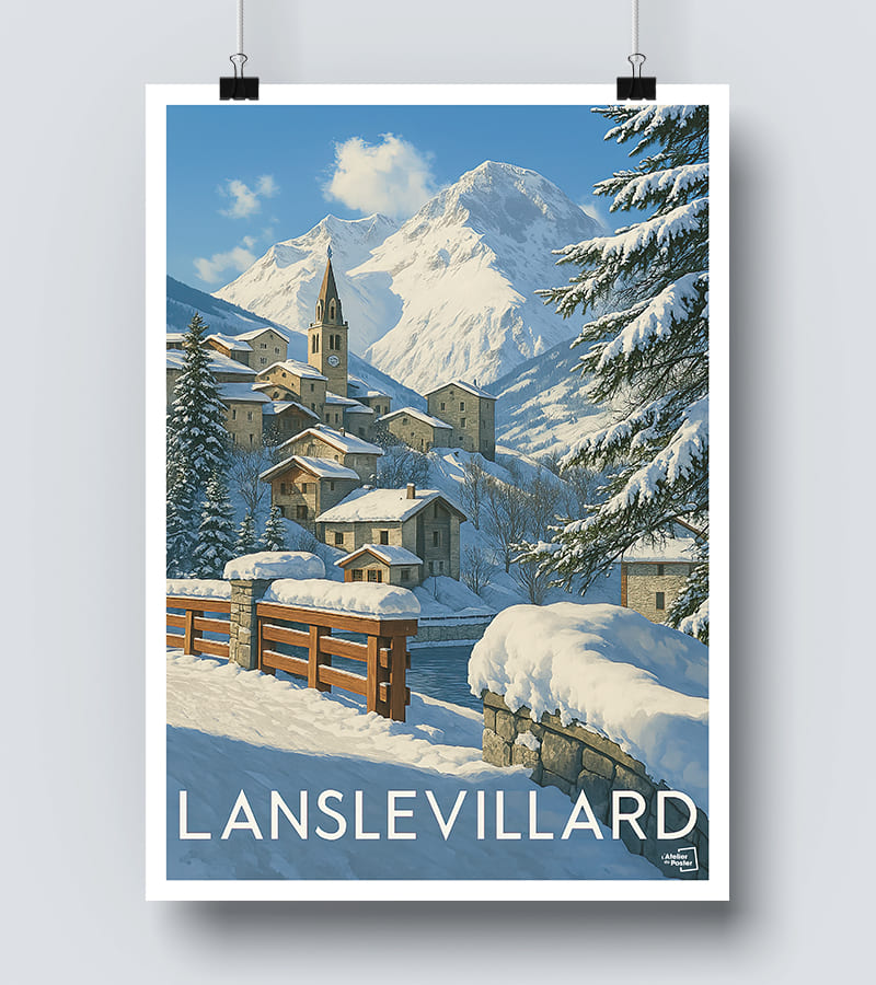 Affiche Lanslevillard