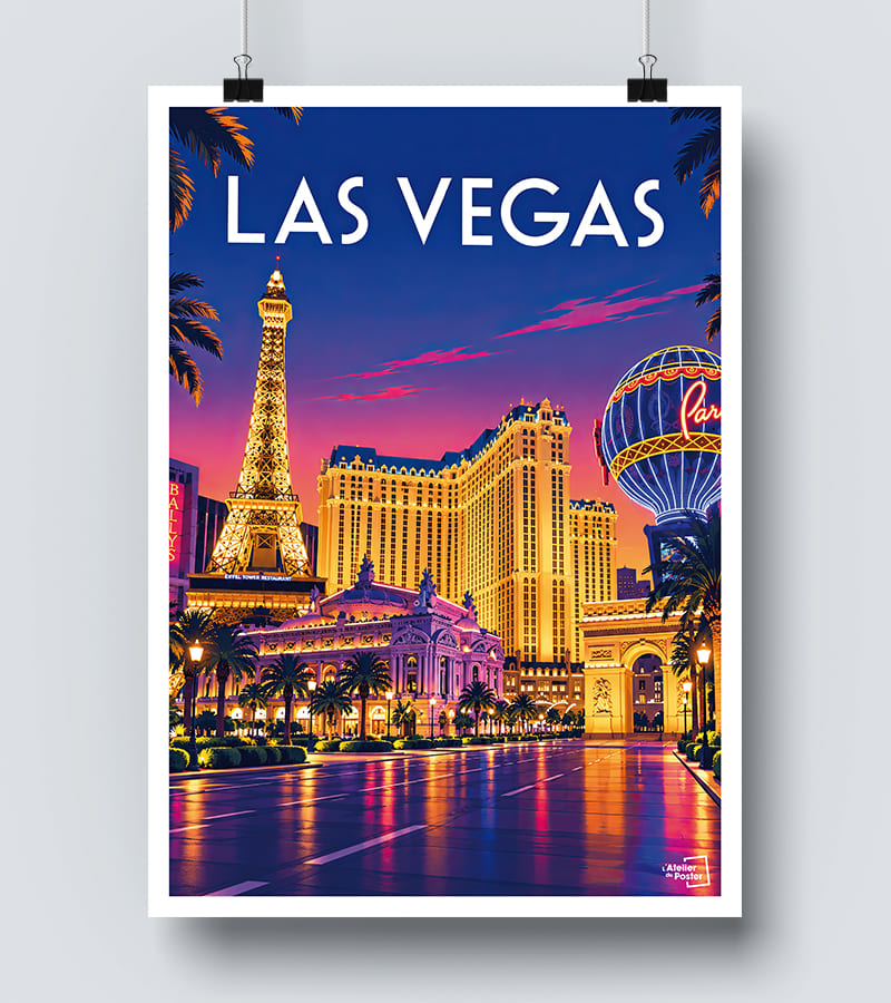 Affiche Las Vegas
