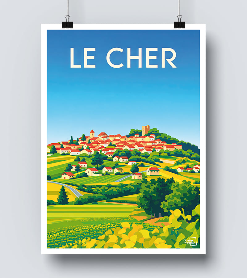 Affiche Département du Cher