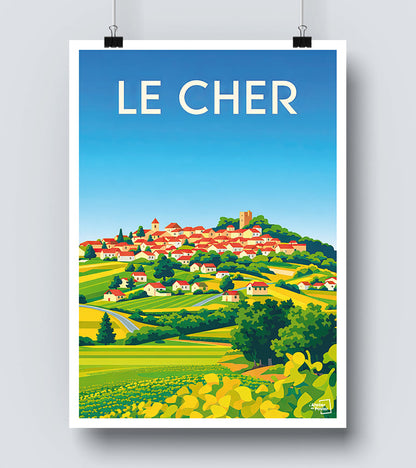 Affiche Département du Cher