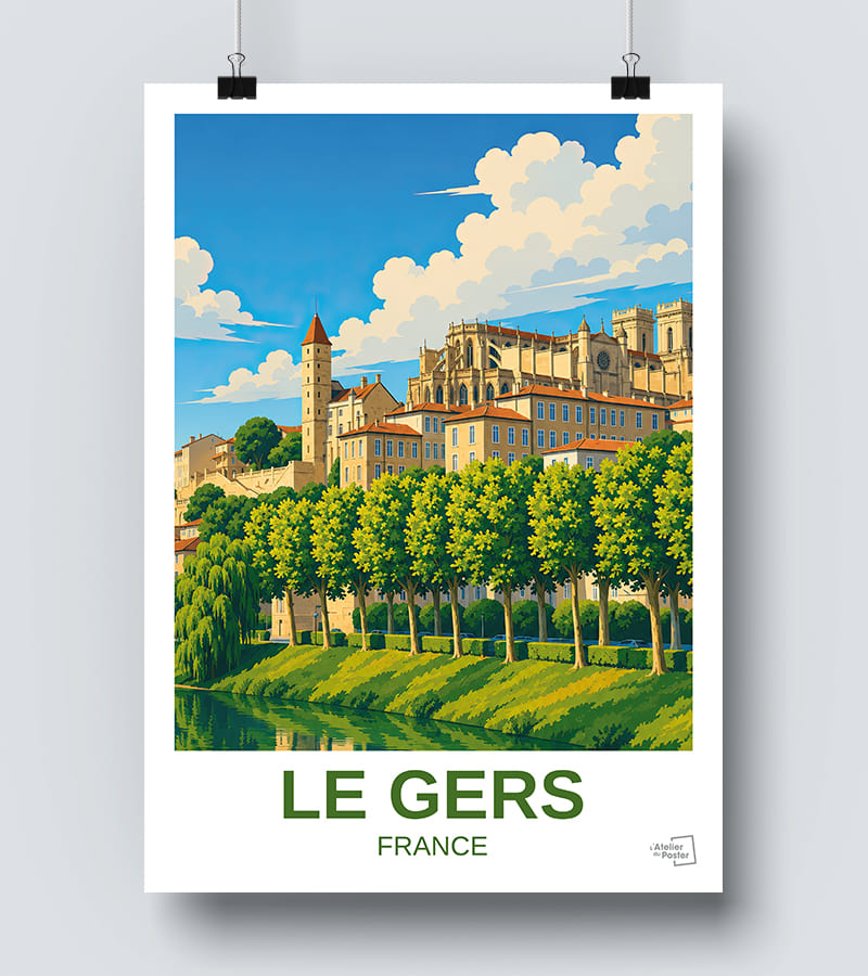 Affiche Le Gers
