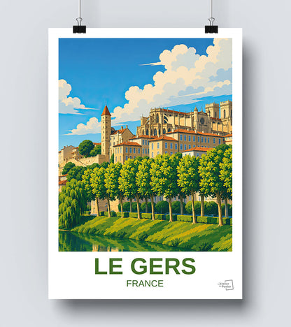 Affiche Le Gers