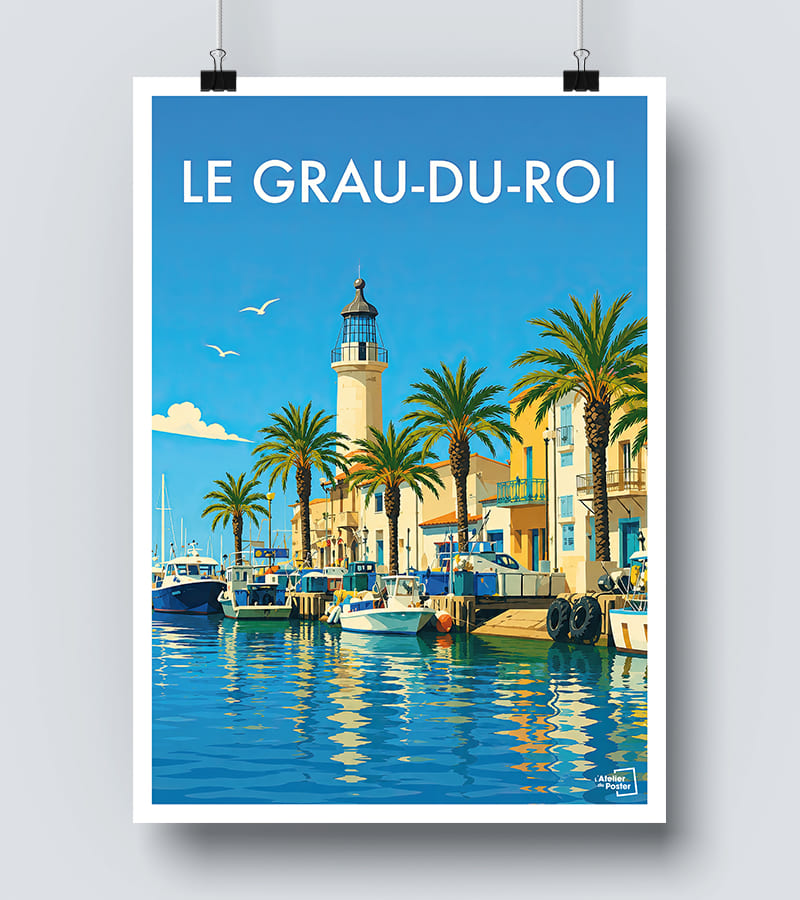 Affiche Le Grau du Roi
