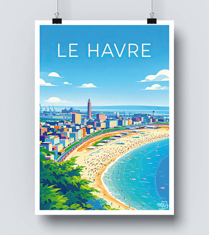 Affiche Le Havre