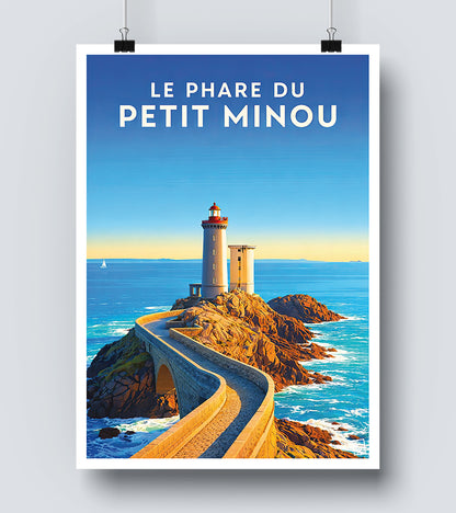 Affiche Le Phare du Petit Minou