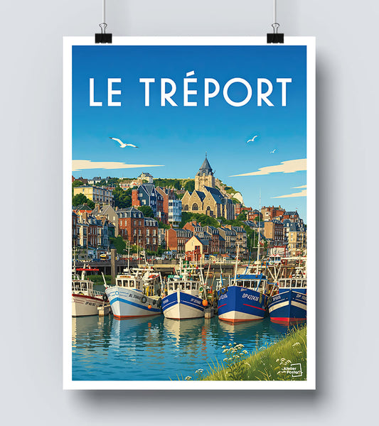 Affiche Le Tréport